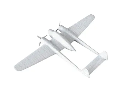 Airplane Fokker Dixieland 3D print model