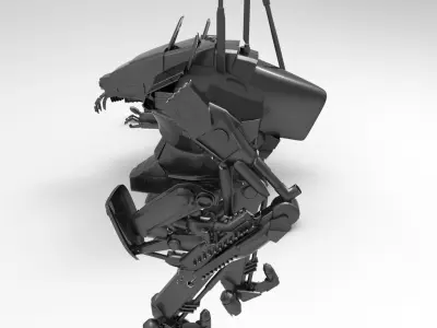 District 9 Mech 3D print model