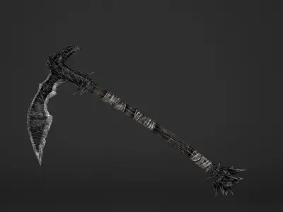 Rippers Blade Low-poly 3D model