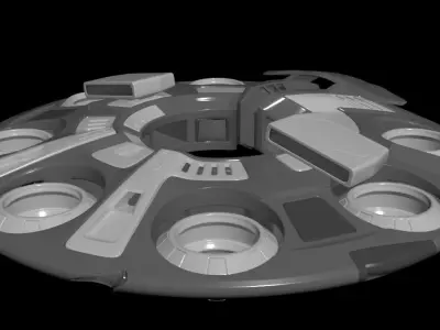 Dutch Industrial Space Company - Concept 05 3D model