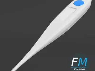 Digital thermometer 3D model