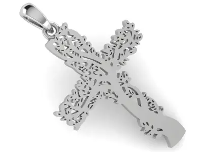 CROSS PENDANT CR177 3D print model