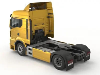 Man TGS 2020 with interior 3D model