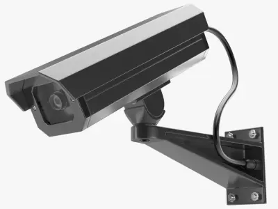 Security Camera 2 3D model