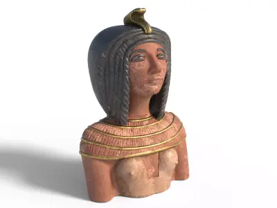 queen kiya Low-poly 3D model