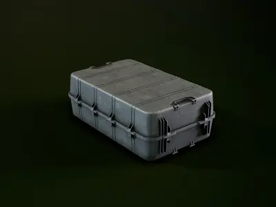 Weapon case Low-poly 3D model