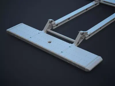 MH-6 Little Bird EPS Early 3D Print 3D print model