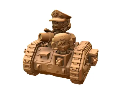 AngerTank  3D model