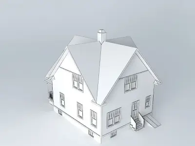 American Home Free 3D model