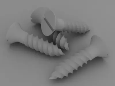 Screws 2 three Free 3D model