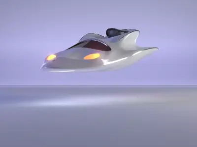 High Speed Aircraft 3D model