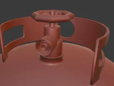 Propane Tank 3D model