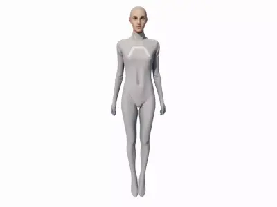 Ready for your sci-fi cyberpunk or futuristic project 3D model