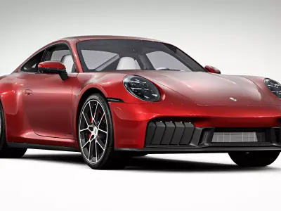 2026 Porsche 911 Carrera 4 GTS 3D model