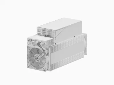 ASIC Miner M20S - no textures 3D model