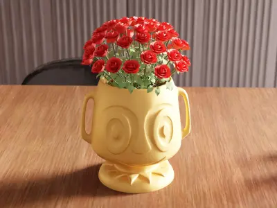 Ancient Style Vase STL File - 103 3D print model