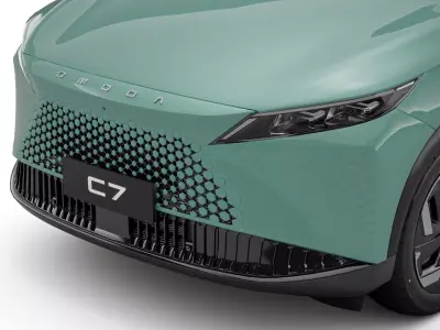 2026 Chery Omoda C7 with Interior 3D model