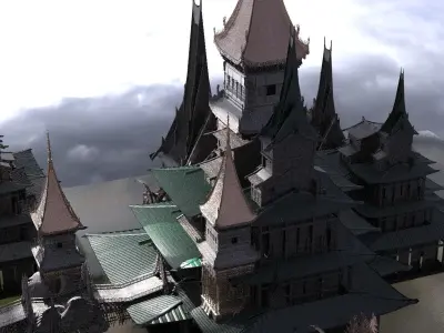 Golden Triangle Temples Extended 3D model