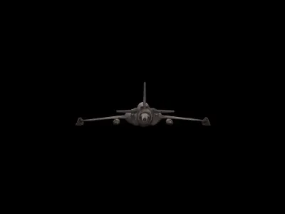 Plane Commercial Jet Flying 3d Model 3D model by taijudmodel
