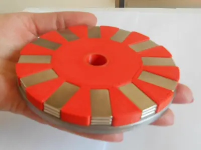 Rotor 3 phase electric generator Free 3D print model