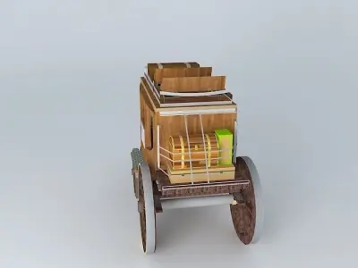 WELLS FARGO STAGECOACH 3D model