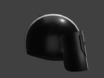 Adidas Helmet 1-sch Low-poly 3D model