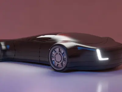 Future Car 23 3D model