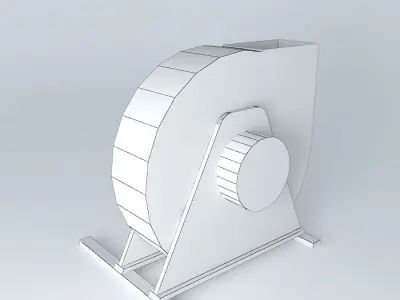 Nestro cenrtifugal transportation fan Free 3D model