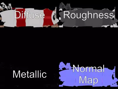 Playful Lifebuoy model pack Low-poly 3D model