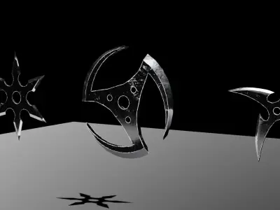 Shurken 3D model
