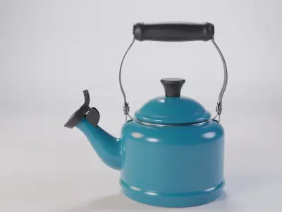 Le Creuset Classic Demi Tea Kettle Low-poly 3D model