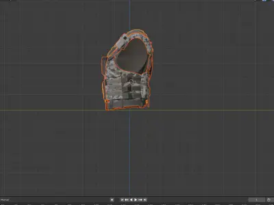 4 Armor Body Pubg  3D model