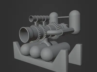 Holi Weapon Free 3D model