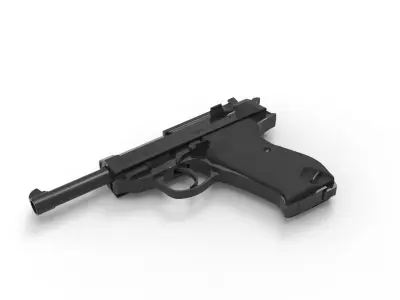 Walther P38  3D model