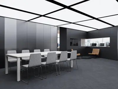office interior 3D model 9