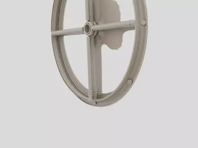 Industrial Factory Pipe Inspection Hatch for 3D print 3D model
