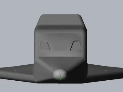 X-20 Dyna-Soar Spaceplane Rough Model 3D print model