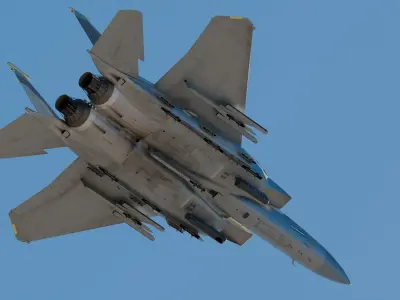 McDonnell Douglas F-15E Strike Eagle 3D model