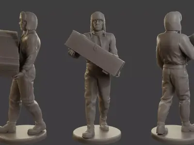 1900 Antartic Sailor ANS1 015 3D print model