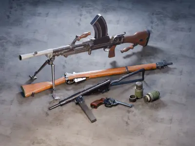 British WWII Weapons Pack