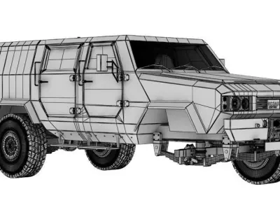 Kozak BBM 3D model