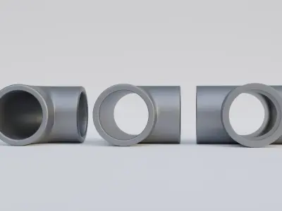 Pipe Joints Set 3D model