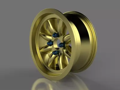 Minilite 15 Inch Wheel Pack 3D model
