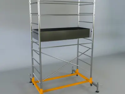 Scaffolding stand 3D model