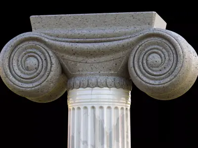corint column 3D model