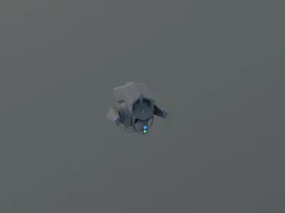 drone sci fi 3D model