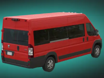 2024 Ram ProMaster 3500 SLT WINDOW VAN HIGH ROOF 159 WB EXT 3D model