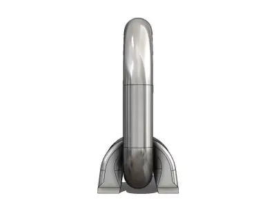 Olhal Soldavel RUD LBS 5T Weldable Eyelet 3D model