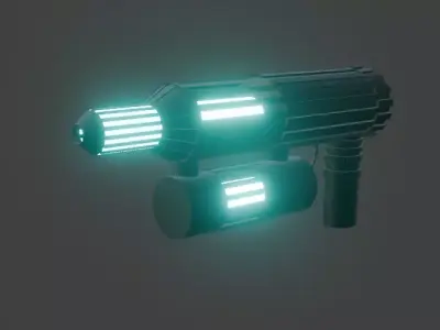 Ice Gun 3D model