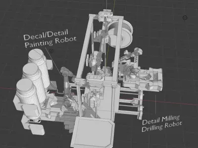 3D Printer Design 3D model